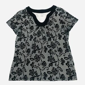 💙 5 for $25 - Croft and Barrow Print Top